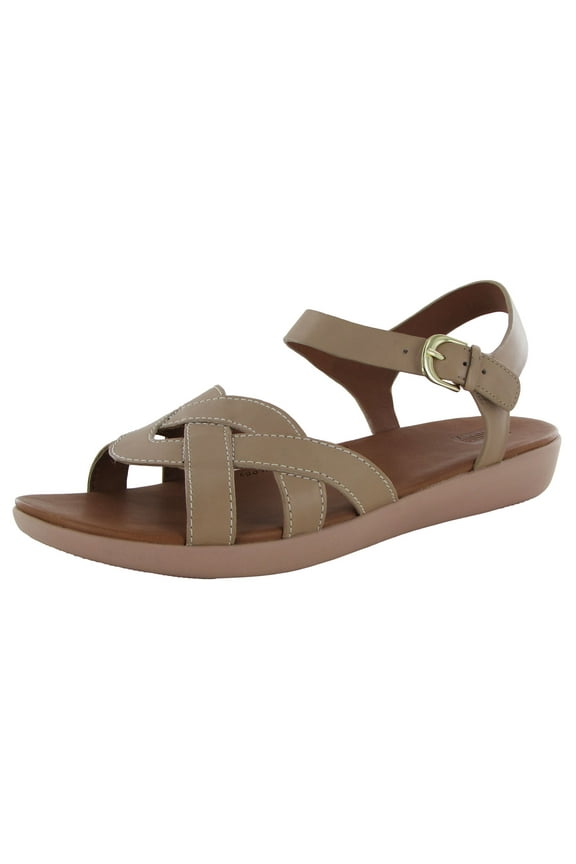 Womens Elyna Weave Back Strap Sandal Shoes, Beechwood, US 9