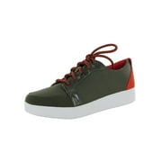 Fitflop Womens Glace Water Resistant Lace Up Sneaker Shoes, Khaki, US 5