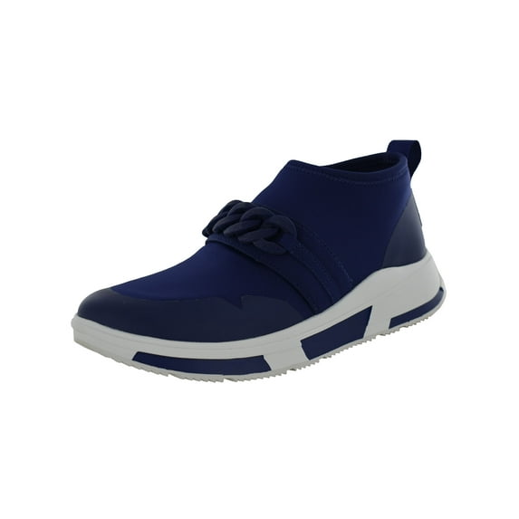 Fitflop Womens Heda Chain Slip On Sneaker Shoes, Midnight Navy, US 9