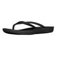 thumbnail image 1 of Fitflop Womens Iqushion Ergonomic Flip Flop, All Black, 8  B(M) US, 1 of 12