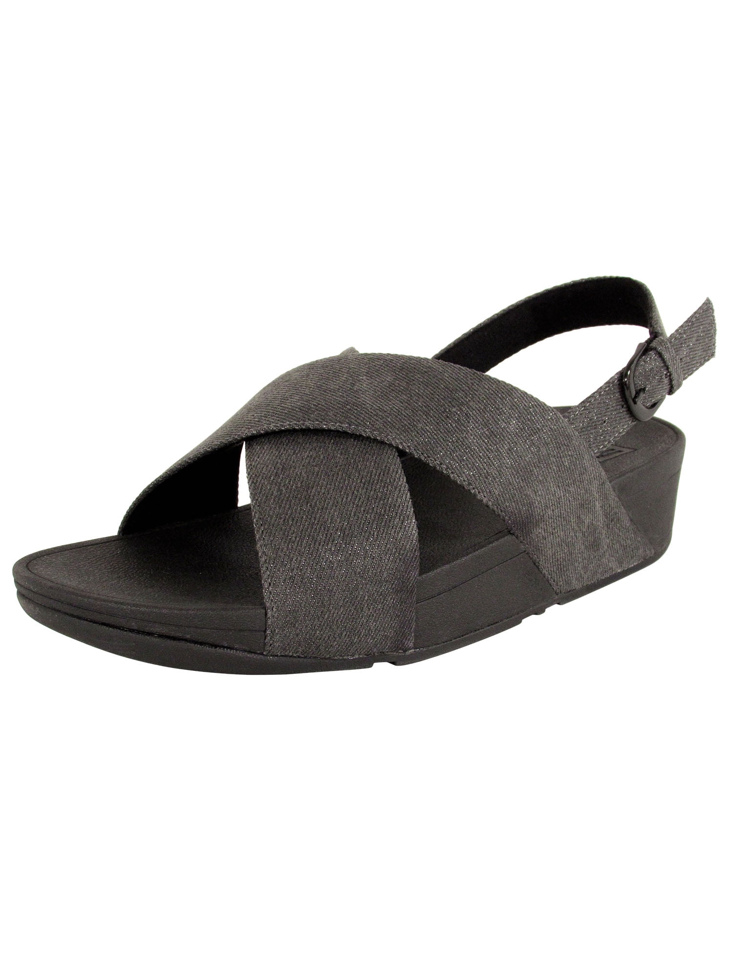 Fitflop lulu cross slide on sale shimmer