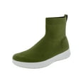thumbnail image 1 of Fitflop Womens Uberknit High Top Sneaker Shoes, Avocado, US 5, 1 of 3