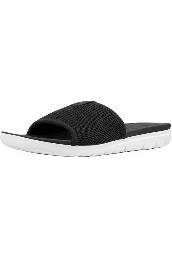 Womens Uberknit Slide Sandal Shoes, Black, US 7