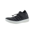 thumbnail image 1 of Fitflop Womens Uberknit Slip On Ghillie Sneaker, Black/Soft Grey, US 5, 1 of 2