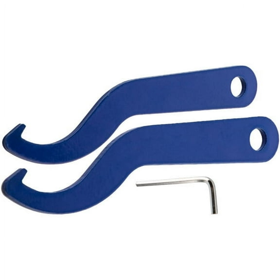 Fithood 1 pair ALUMINUM COILOVER DAMPER SHOCKS SPRING SLEEVE ADJUSTMENT SPANNER WRENCH