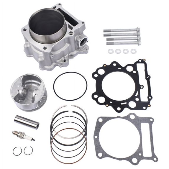 Fithood 686cc Big Bore Piston Cylinder Kit for Yamaha Grizzly 660: 2002-2008 Raptor 660R: 2001-2005 Rhino 660: 2004-2007 3YF-11310-01