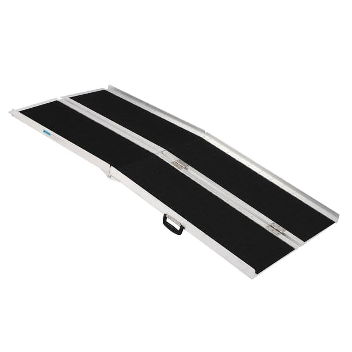 Fithood 6FT Foursection NonSkid Folding Lightweight Aluminum Alloy