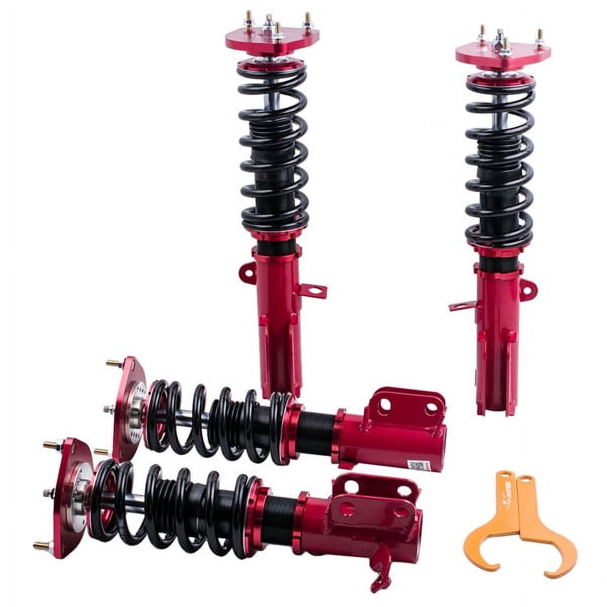 Spring Cambering Unit Fithood Adj Camber Coilovers for TOYOTAf Corolla 88-99 E90 AE111 Coil ...
