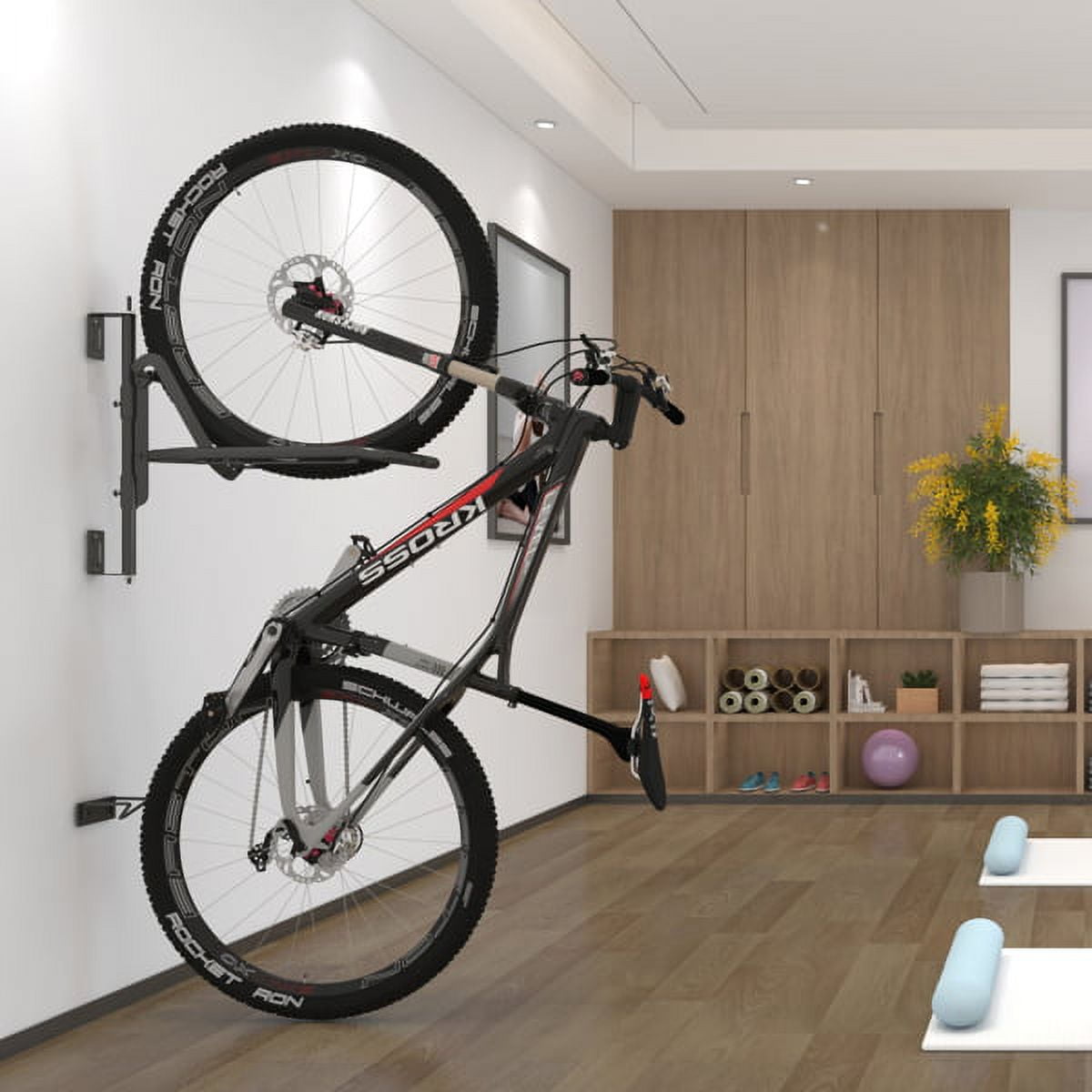 Fithood Bike Rack for Garage, Wall Mounted Bike Rack, Bike Rack for Garage Wall Bike, Rack