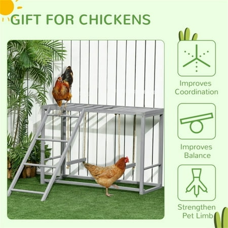 Fithood Chicken Wood Toys