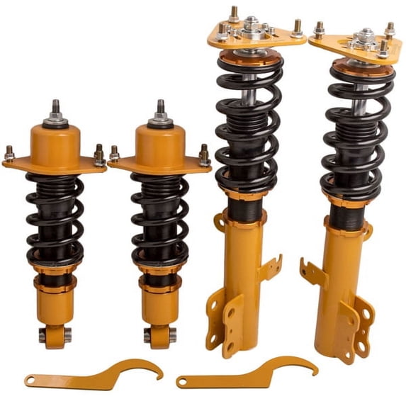 Fithood Coilover Struts Shock Suspension Kit For Scion Tc 2005-2010 height adjustment