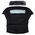 thumbnail image 1 of Fithood Convertible Soft Top w/Heated Glass Window for Ford Mustang 2005-2014 Black, Sailcloth 00422-94 MPDY2635 10-11-MUS-023, 1 of 5
