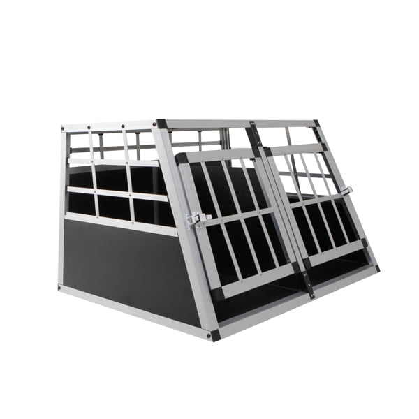 Pet Transport Cage Car Crate Aluminium Travel Box Dog Cat Puppy