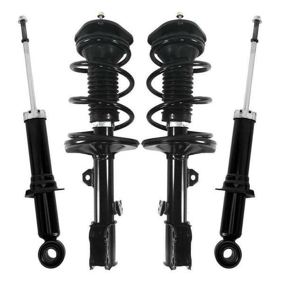 Fithood Front Complete Strut Spring Sway Bar Kit 4Pcs Fits For 2003-2008 TOYOTAf Corolla