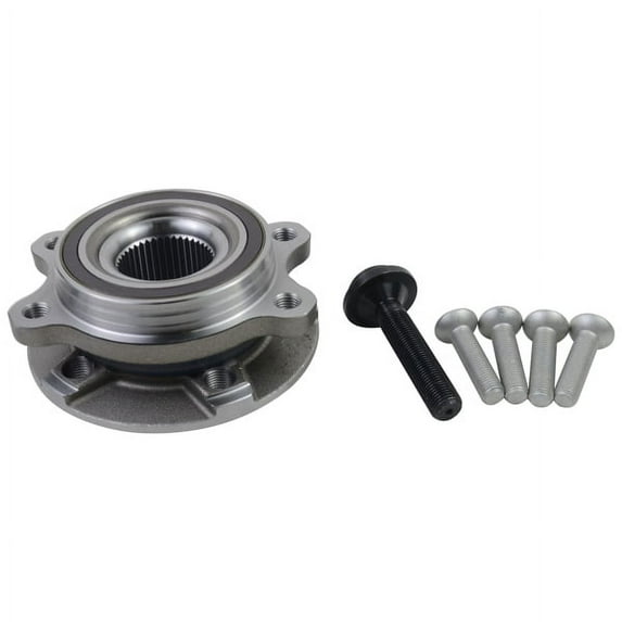 Fithood Front Wheel Hub+ Bearing for Audi A4 A5 A6 A7 A8 Q5 S6 S7 2009-2015 8K0598625