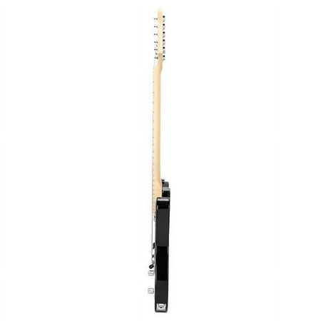 Fithood Glarry GTL Maple Fingerboard Electric Guitar Bag Strap Plectrum Connecting Wire Spanner Tool Sunset Color
