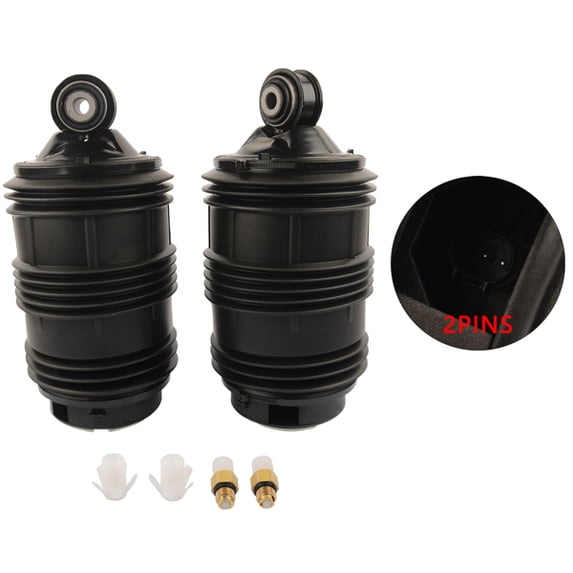 Fithood Pair Rear Air Suspension Bags 2113200925 Fit Mercedes W211 Wagon E350 E500 2 Pin