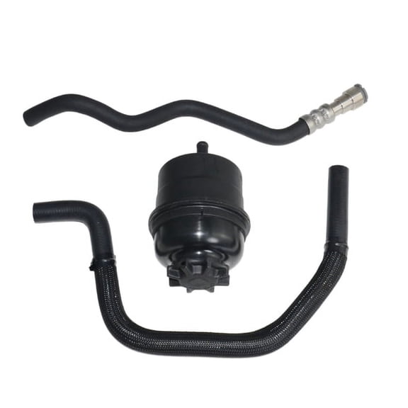Fithood Power Steering Hose & Fluid Tank Reservoir Kit for BMWf E46 325i 328i 330i 32412227264 32416796390 32411128332 32411093130