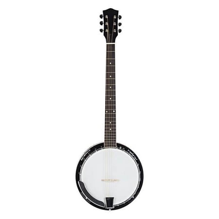Fithood Top Grade Exquisite Professional Sapelli Notopleura Wood Alloy 6-string Banjo