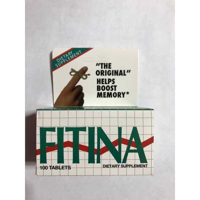 Fitina Dietary Memory Supplement with Magnesium Oxide and Thiamine HCL ...