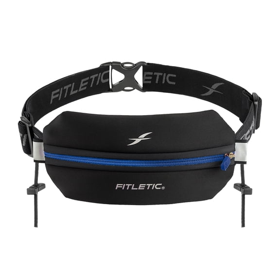 Fitletic Neo Racing Belt : BLK / BLU Zip