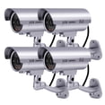thumbnail image 1 of Fitnate 4 Packs Dummy Fake Security Camera CCTV Surveillance System with LED Red Flashing Light, 1 of 8