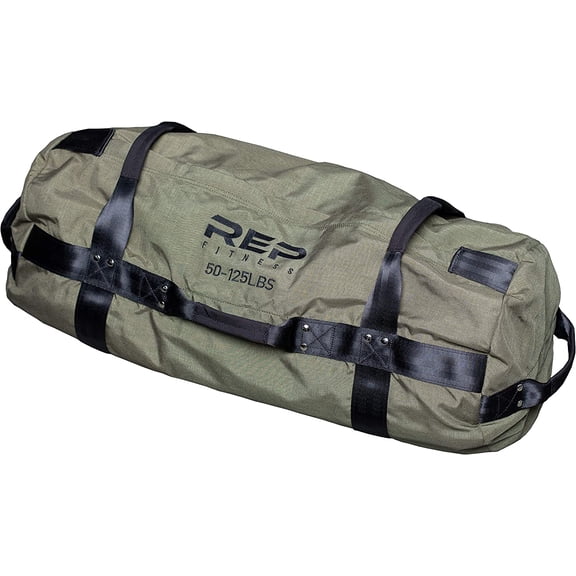 Fitness Adjustable Sandbag 1000D Cordura 5-200 Lbs 7 Reinforced Handles Water-Resistant Quick-Dry Small XL Functional Strongman Training Workout Cross-Fit Weighted Bag Exercise Gym Heavy