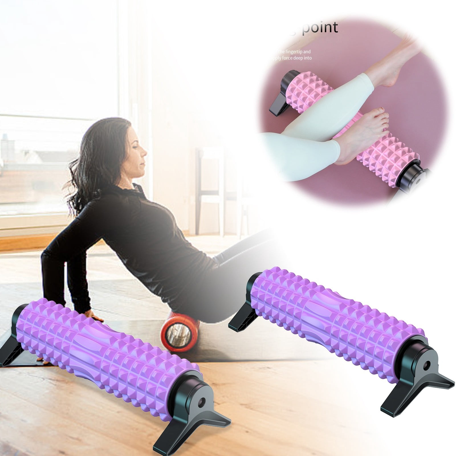 Fitness Adjustable Triangular Support Foam Roller for Muscle Relaxation ...