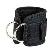 Fitness Ankle Strap Adjustable D Foot Support Cuffs Gym Leg Strength Pulle C9G8