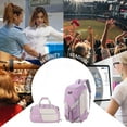 thumbnail image 1 of Fitness Backpack Gym Bag with Wet Dry Compartment & Shoe Pocket, Multi-Functional 54L Sports Duffle Bag Convertible to Shoulder Bag, Oxford Cloth Travel Bag for Men Women, Swimming, Yoga & Training, 1 of 7