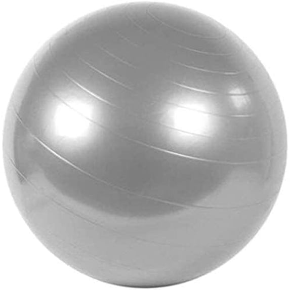 Fitness Ball Yoga Ball Pilates Exercise Fitness Ball Childbirth Ball, Fitness Balance Training Childbirth Assistance Ball ( : Silver, Size : 95cm)$$Sport & Recreation Other