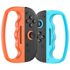 Fitness Boxing Hand Grips for Switch 2 2025 JoyCon, Fit Boxing Clasp Accessories Handle for Adults and Children, Enhance Gaming Experience for Switch 2, 2 Pack (Blue-Orange)
