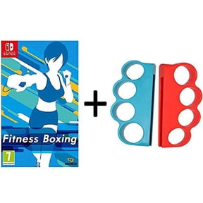 Fitness Boxing ( Switch) Fitness Boxing Hand Grips for Switch Joy-Con Gaming Finger Clasp Bundle