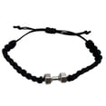 thumbnail image 1 of Fitness Bracelet, Motivational Dumbbell Charm Adjustable Bracelet for Men & Women, Exercises Weightlifting, Sports Fitness, Personal Trainer Gift, 1 of 3