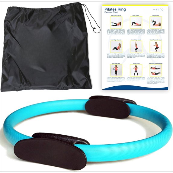 Fitness Circle – Pilates Ring for Focusing on Toning Inner Thighs, Arms, and Core