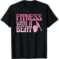 thumbnail image 1 of Fitness Class Exercise Gym Workout Funny Cardio Drumming T-Shirt, 1 of 4