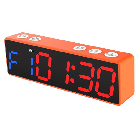 Fitness Clock with Long Life and Usb CREATE Charging Attractive Transportable Large LED Screen Models for Workouts