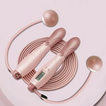 Fitness Cordless Electronic Jumping Rope Counting Speed Skipping Counter Gym Fitness Skipping Smart Jump Rope With LCD Screen Adjustable