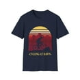 thumbnail image 1 of Fitness Cycling Dawn Sunset Men Women Novelty TShirt, 1 of 6