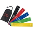 thumbnail image 1 of Fitness Dreamer Resistance Bands, Exercise Loop bands and Workout Bands by Set of 5, 12 In. Fitness Bands for Training or Physical Therapy-Improve Mobility and Strength, 1 of 7