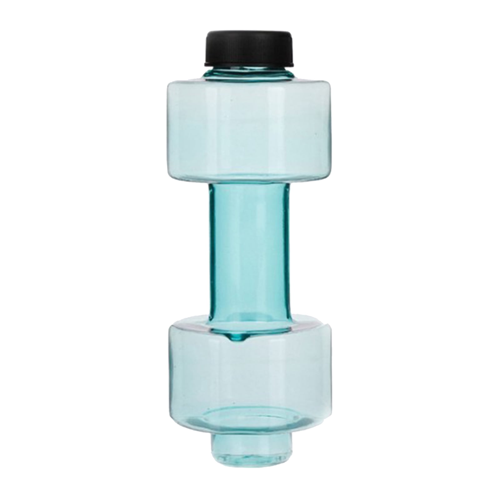 Fitness Dumbbells Weight Strong Water Drinks Bottle 550ml Green