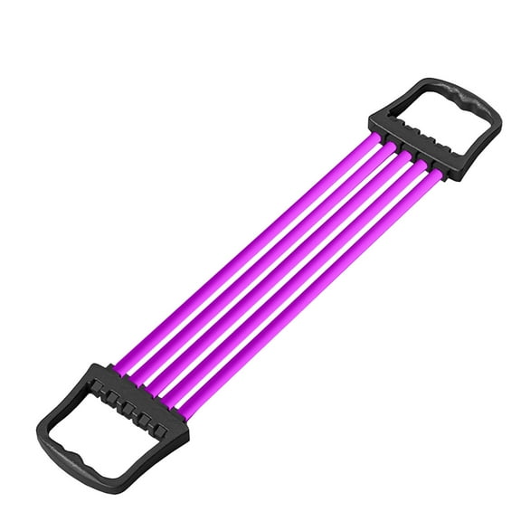 Fitness Elastic Rope 5 Spring Adjustable Chest Expander Arm Exerciser for Women Men Home Gym