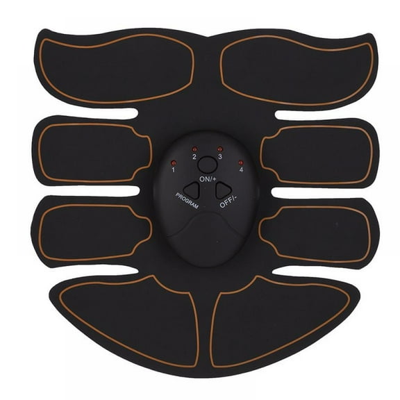 Fitness Electric Muscle Stimulator Abdominal Exercise Machine Slimming Belt Abdominal Muscle Sticker Muscle Training Workout Equipment Portable