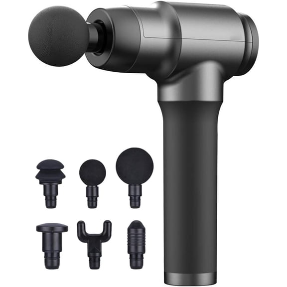 Fitness Equipment with 6 Kinds of Massage Head can Relax The Shoulder Neck Waist Back Wireless Electric Mute Massager