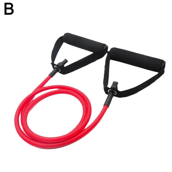 Fitness Exercise Cords Pull Rope Stretch Resistance Bands Elastic Training , S4J9