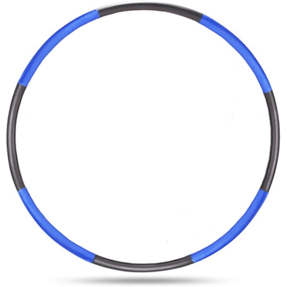 Fitness Exercise Weighted hoops, Lose Weight Fast by Fun Way to Workout, Fat Burning Healthy Model Sports Life, Detachable and Size Adjustable Design