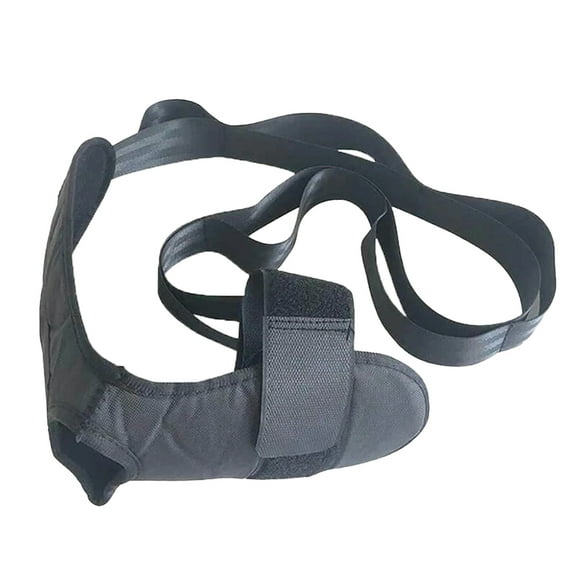 Plantar Fasciitis Relief through Yoga Foot Stretch Straps, Non-Elastic Yoga Straps for Unassisted Stability, Leg Stretcher Belt for Legs, Heels, Hamstrings, Quadriceps, Calves,