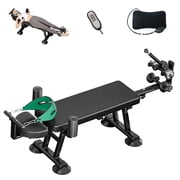 Fitness Full Body Traction Bed, Home Portable Inversion Back Decompression Table, Stretcher Bed for Back Stretching, Steel