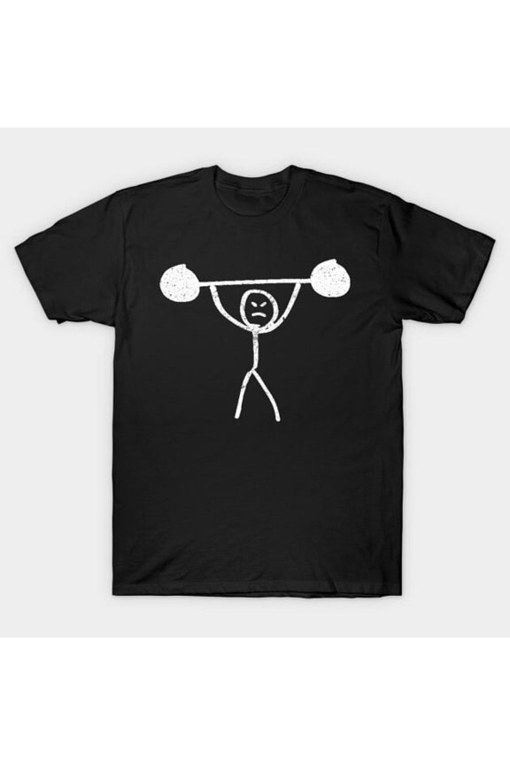 Fitness Gym Funny Weight Lifting and Squat For Men And Women Unisex T-Shirt, up to size 3XL.