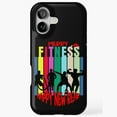 thumbnail image 1 of Fitness Happy New Rear Funny Gift Phone Case 17 16 15 14 13 12 11 Pro Max, 1 of 2